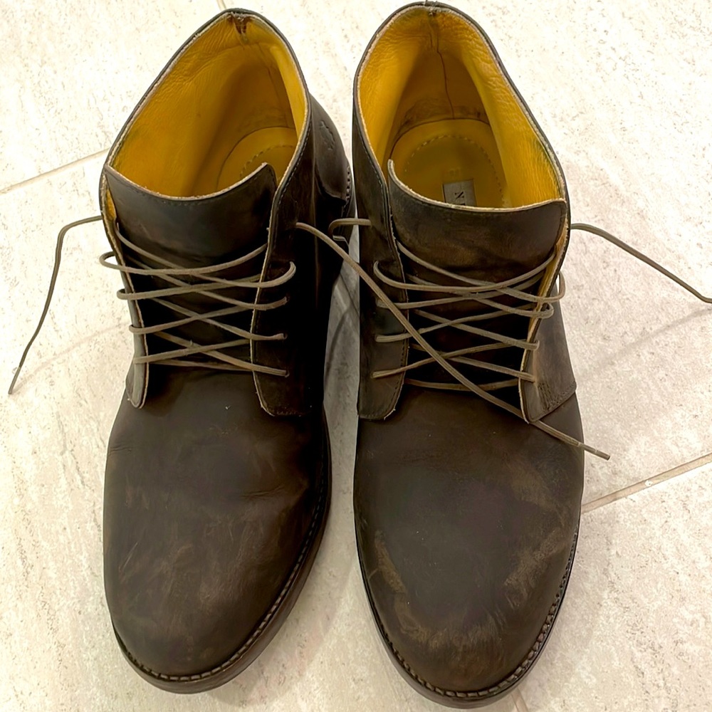 Nissolo Everyday Chukka Boot (size 10, dark brown)